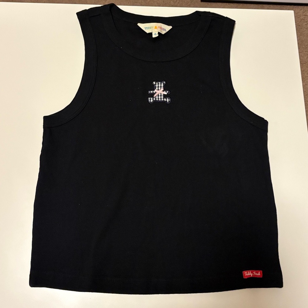 Teddy Fresh Applique Tank Top